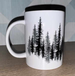 Black tree mug Black tree mug
